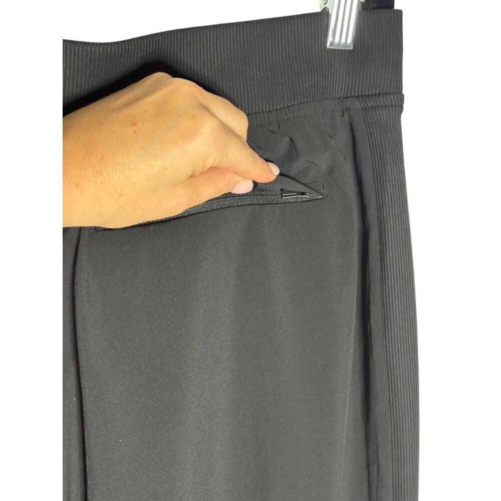 Athleta Brooklyn Mid Rise Ankle Pant Black-sz 14 - Picture 8 of 10